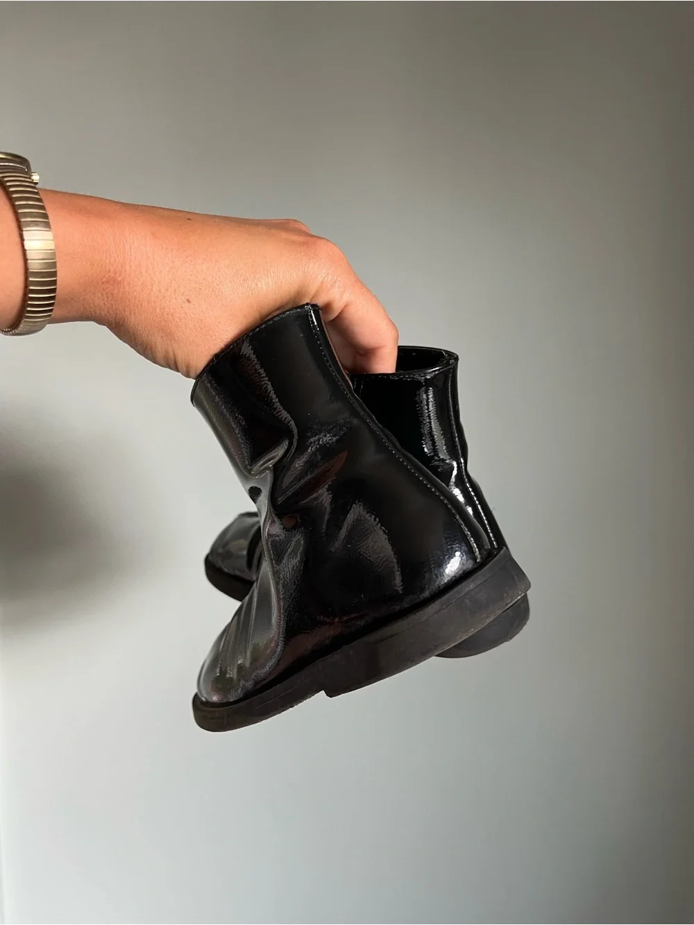 Zara Kids Patent Boots